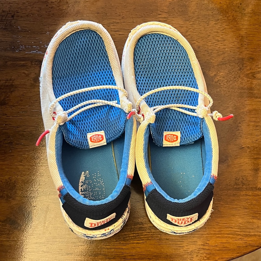 Boy’s Wally Summer Mesh Hey Dudes